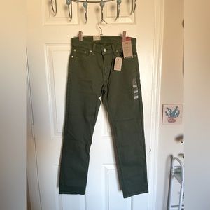 Levi’s 511 slim jeans army green